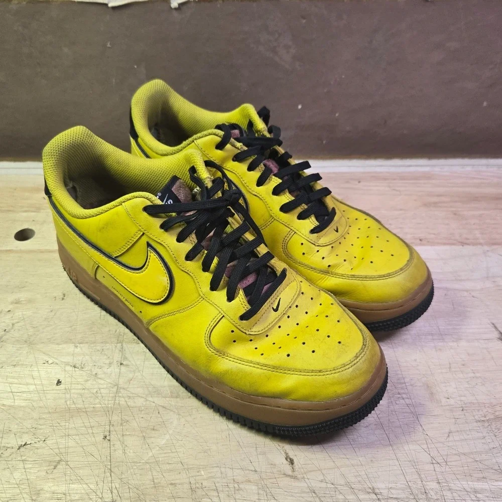 Size 10.5 Nike Air Force 1 '07 LV8 3 'No.2 Pencil' CZ7939-700 Pre-Owned